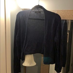 Navy blue cardigan